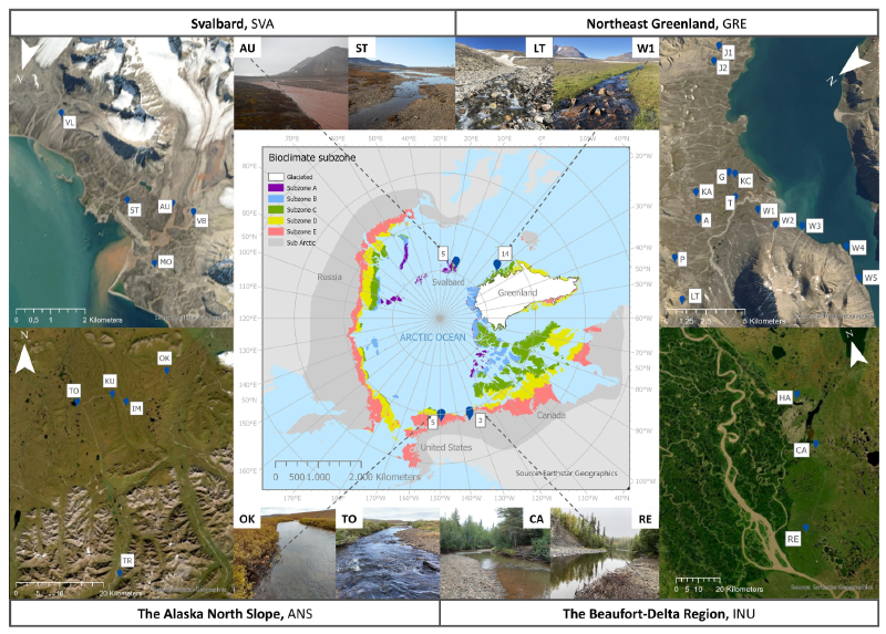 Featured image of post 北极溪流沉积物微生物氮循环基因的空间与时间变异性